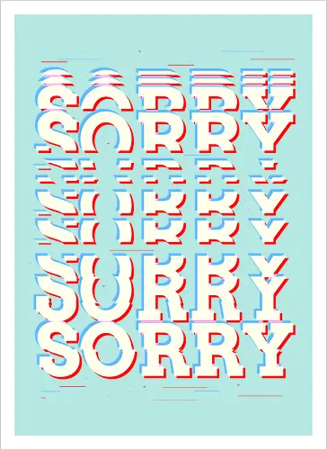 Glitch Sorry