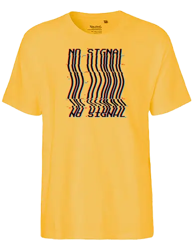 Glitch No Signal - no signal, Glitch - Fairtrade T-Shirt