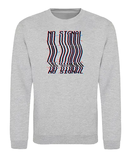 Glitch No Signal - no signal, Glitch - Sweatshirt