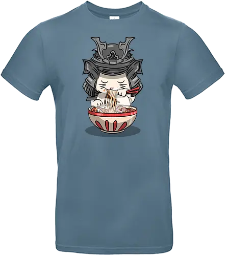 Cats Samurai Ramen - ramen, katze, cat, samurai - Standard T-Shirt