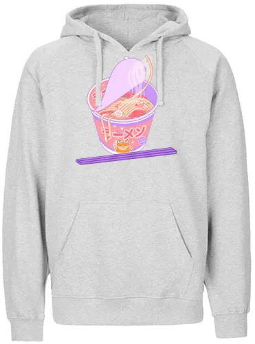 Spicy Sfood - ramen, cup ramen, soup, Pastell - Fairtrade Hoodie