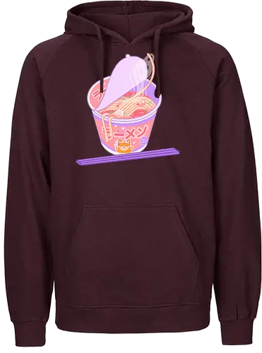 Spicy Sfood - ramen, cup ramen, soup, Pastell - Fairtrade Hoodie