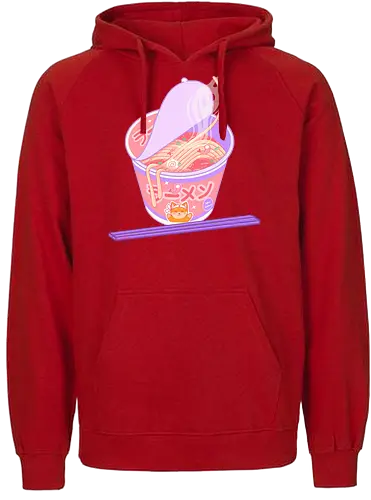 Spicy Sfood - ramen, cup ramen, soup, Pastell - Fairtrade Hoodie