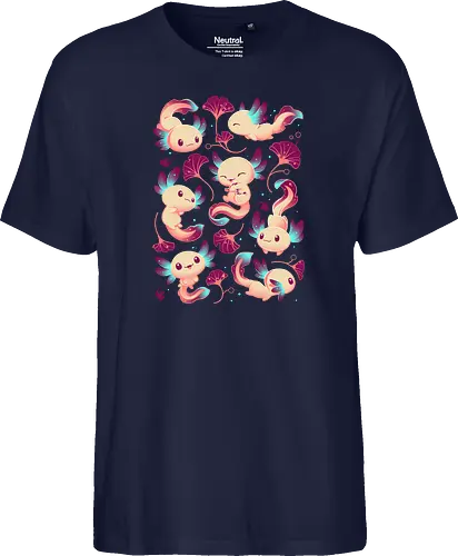 Axolotl Wonders - Axolotl, cute, animal - Fairtrade T-Shirt