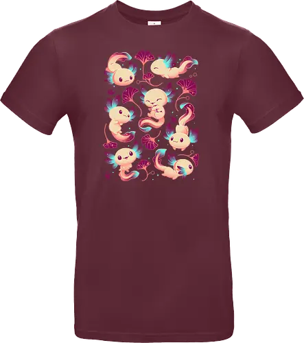 Axolotl Wonders - Axolotl, cute, animal - Standard T-Shirt