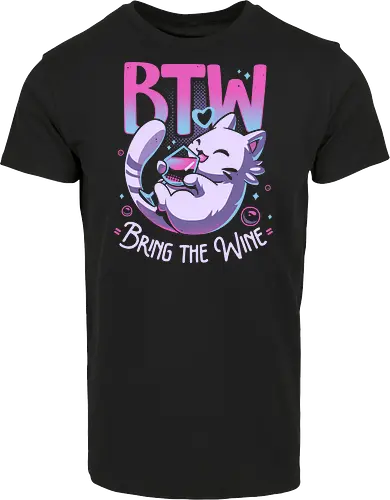 Whiskered Wine Drinker
