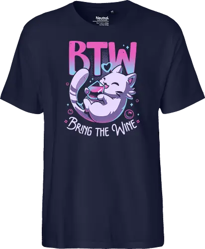 Whiskered Wine Drinker