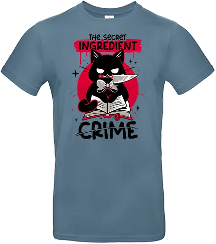 Killer Secret Ingredient - Recipe, rezept, cat, crime, katze - Standard T-Shirt