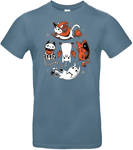 Spooky Kitty Crew - cat, katze, halloween - Standard T-Shirt