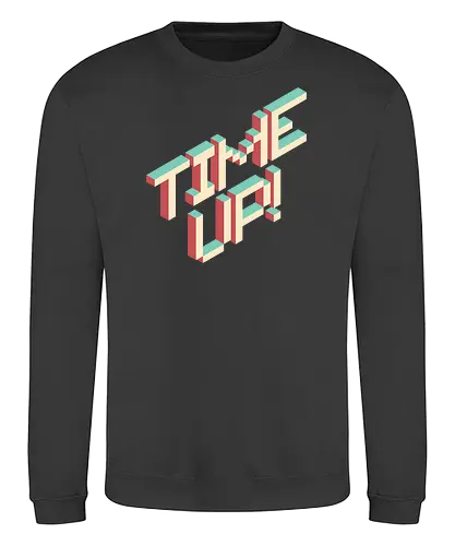 Time up - time, times up, zeit - Sweatshirt
