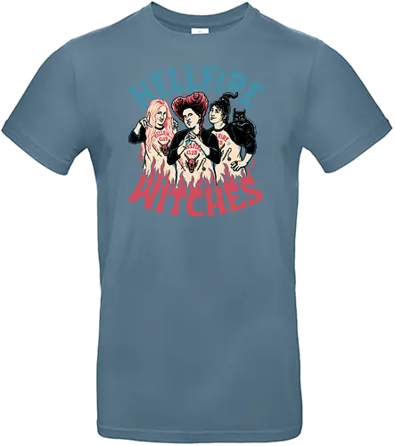 Hellfire Witches - Hellfire, hexe, witch, mashup, Eddie - Standard T-Shirt