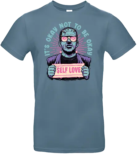 Self Love Frankie - frankenstein, monster, shelley, selflove, selbstliebe - Standard T-Shirt
