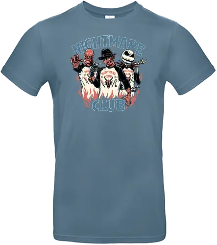 Nightmare Club - nightmare, alptraum, Hellfire, mashup, Eddie, slasher - Standard T-Shirt
