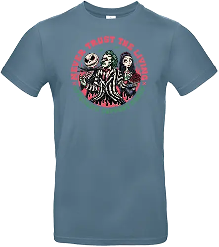Never Trust the Living - horror, jack, nightmare, dd - Standard T-Shirt