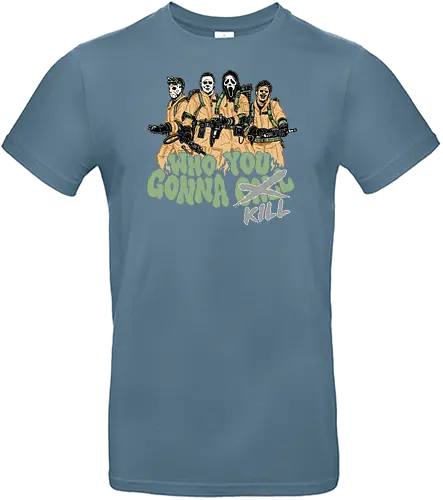 Who You Gonna Kill - ghost, buster, mashup, jason, scrm - Standard T-Shirt