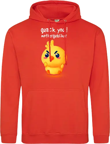 The angry little duck