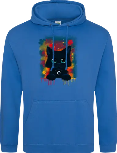 Cute colorful cat