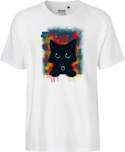 Cute colorful cat