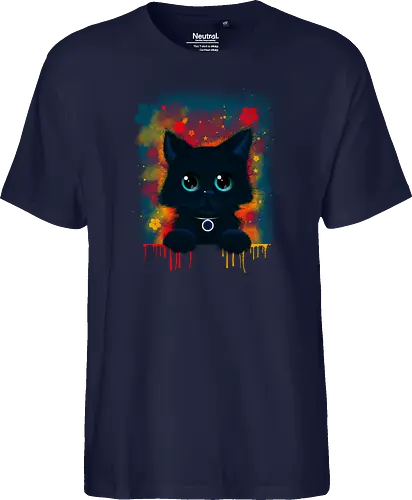 Cute colorful cat