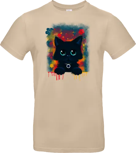 Cute colorful cat