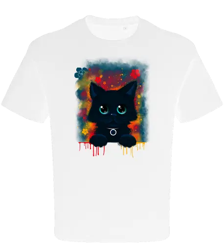 Cute colorful cat