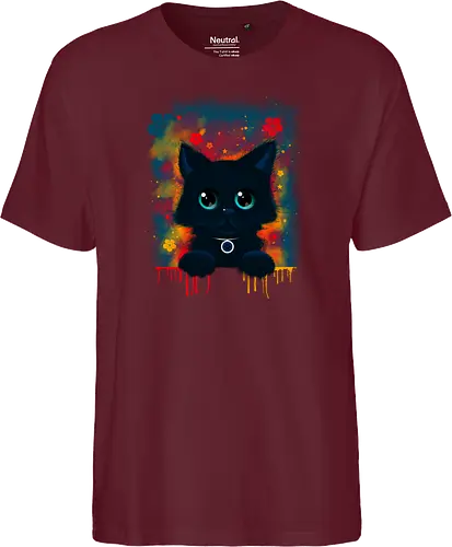 Cute colorful cat