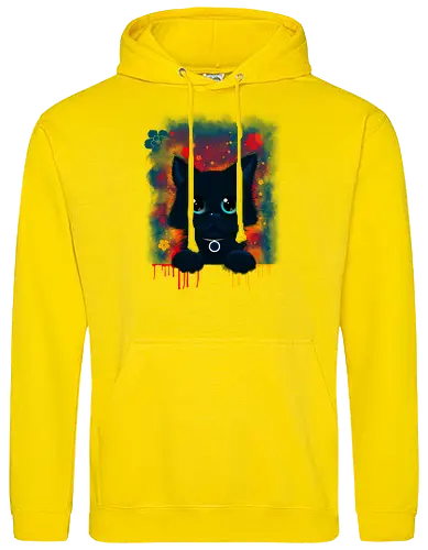 Cute colorful cat