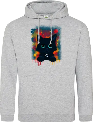 Cute colorful cat