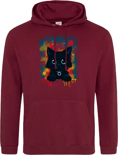 Cute colorful cat
