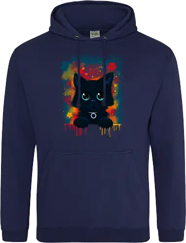 Cute colorful cat