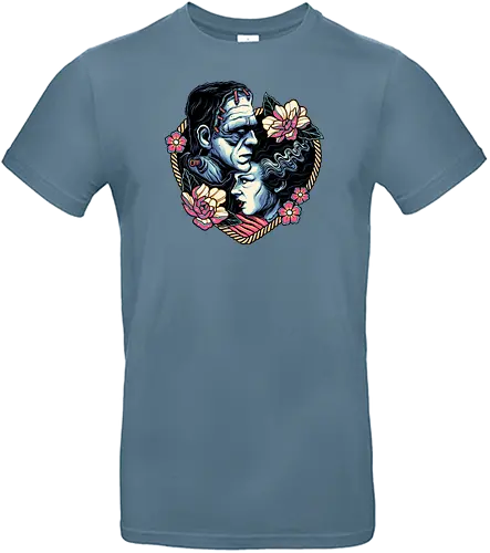 Love Monsters - frankenstein, bride, braut, monster, mary shelley - Standard T-Shirt