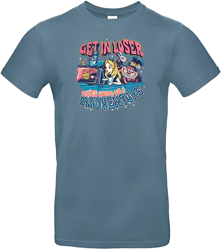 Madventure - alice, mad, adventure, lewis carroll - Standard T-Shirt