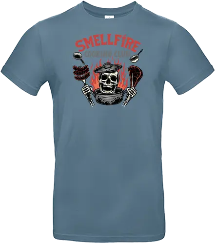 Smellfire Cooking Club - cooking, hell, hölle, kochen, grillen - Standard T-Shirt
