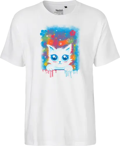 Cute colorful cat remix