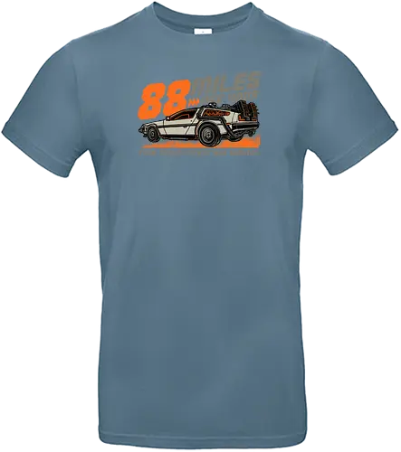 88mph - future, bttf, timetravel, delorn - Standard T-Shirt