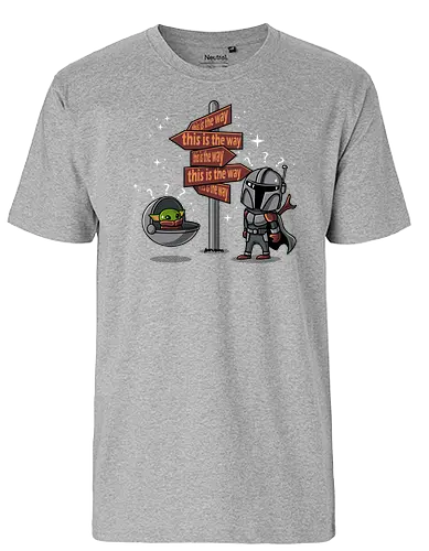 Which is the Way? - space opera, alien - Fairtrade T-Shirt