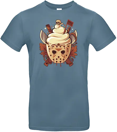 Pumpkin Slay Spice - Pumpkin Spice, PSL, slayer, slasher, horror, jason - Standard T-Shirt