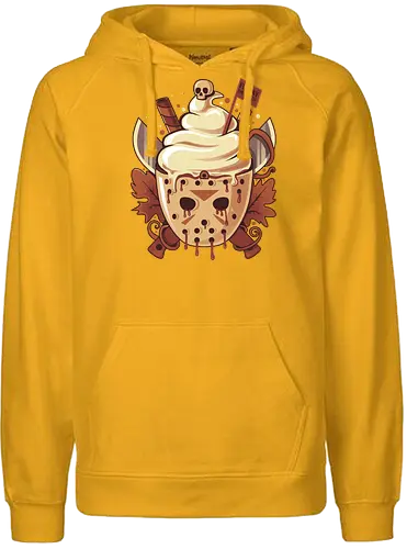 Pumpkin Slay Spice - Pumpkin Spice, PSL, slayer, slasher, horror, jason - Fairtrade Hoodie