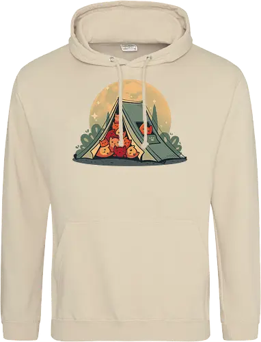 Cat Camping - camping, Cats, kitten, wilderConsoles - Standard Hoodie
