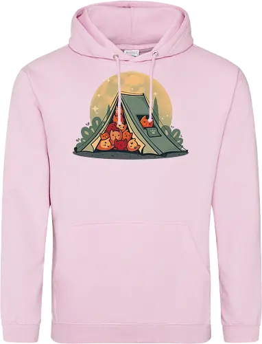 Cat Camping - camping, Cats, kitten, wilderConsoles - Standard Hoodie