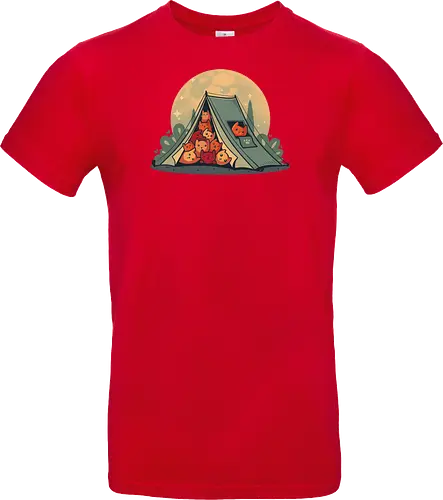 Cat Camping - camping, Cats, kitten, wilderConsoles - Standard T-Shirt