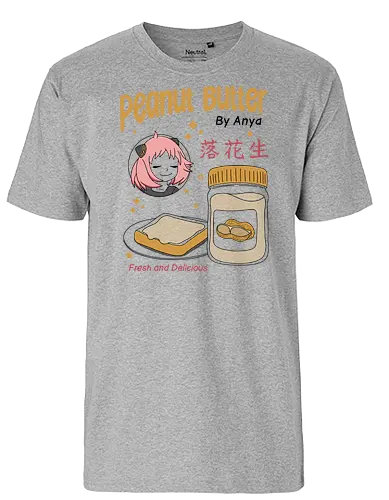 Pnut Butter - Spy, family, anime, manga, pnuts - Fairtrade T-Shirt