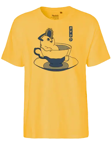 Pochit V2 - dog, chainsaw, anime, manga, t - Fairtrade T-Shirt
