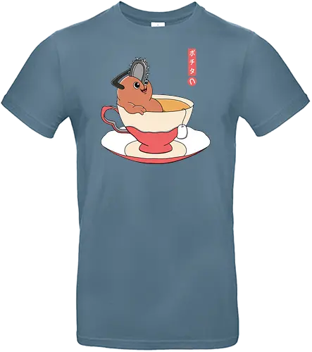 Pochit - dog, anime, manga, chainsaw, t - Standard T-Shirt