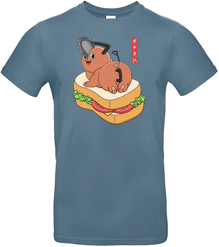 Morning Sandwich - chainsaw, dog, anime, manga, Sandwich - Standard T-Shirt