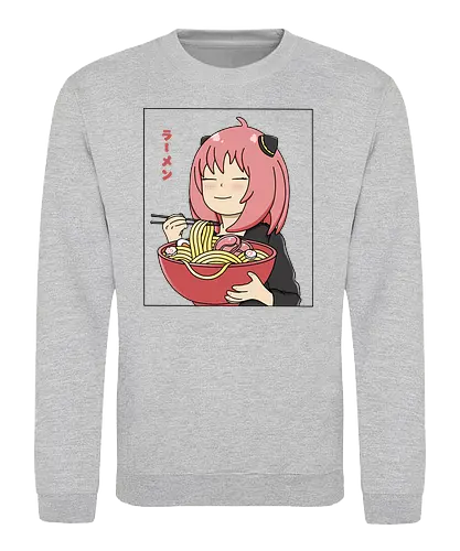Waku - Waku Ramen - anya, Spy, family, ramen - Sweatshirt
