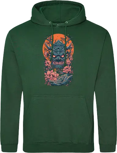 Oni and Flowers