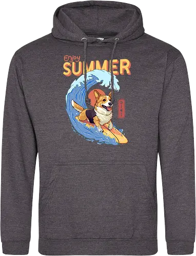Corgi Enjoy Summer