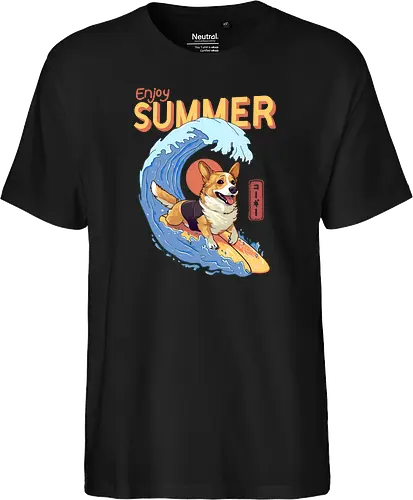 Corgi Enjoy Summer