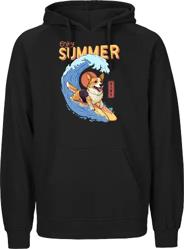 Corgi Enjoy Summer